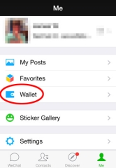 How do foreigners use WeChat's Wallet function